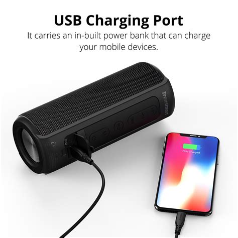 Tronsmart Element T6 Plus Portable Bluetooth Speaker with 40W .